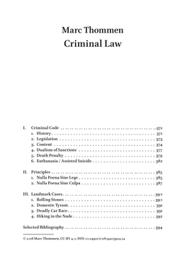 Criminal Law