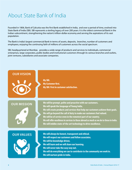 About State Bank of India