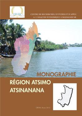 Monographie Région Atsimo Atsinanana