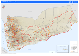YEMEN:Administrative Map