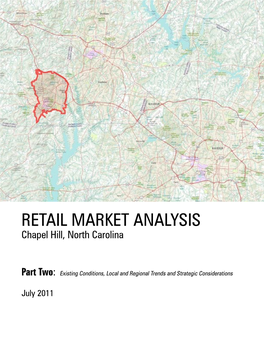 Town of Chapel Hill Retail Market Study