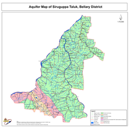 Aquifer Map of Siruguppa Taluk, Bellary District