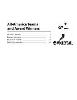 All-America Teams and Award Winners