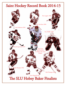 Saint Hockey Record Book 2014-15