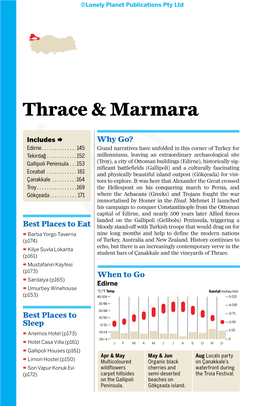 Thrace & Marmara