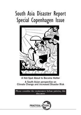 South Asia Disaster Report Special Copenhagen Issue