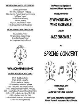 Spring Concert