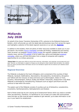 Employment Bulletin