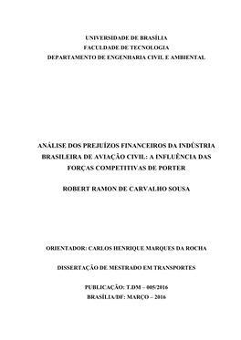 A Influência Das Forças Competitivas De Porter