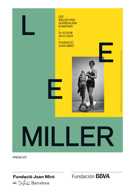 Press Kit Lee Miller and Surrealism in Britain