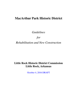 Historic District Guidelines 10-04-2016.Pub
