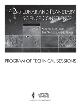 Program of Technical Sessions