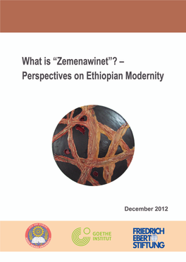 Perspectives on Ethiopian Modernity