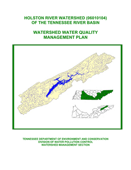 Holston River Watershed (06010104) of the Tennessee River Basin