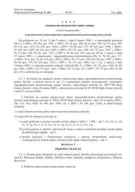 Na Podstawie Art. 18 Ust. 2, Pkt 5 Ustawy Z Dnia 8 Marca 1990 R. O Samorz Ądzie Gminnym (Dz