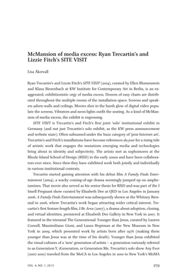 Mcmansion of Media Excess: Ryan Trecartin's And