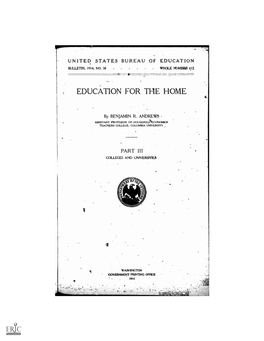 Education for the Home