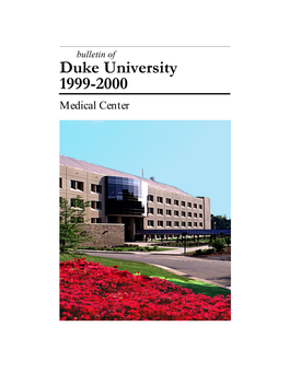 Duke University 1999-2000