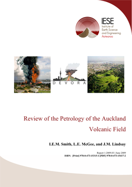 Review of the Petrology of the Auckland Volcanic Field