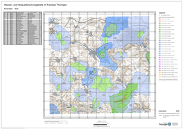 Wasser- Und Heilquellenschutzgebiete Im Freistaat Thüringen