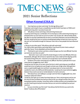 2021 TMEC Senior Newsletter