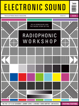 Electronic Sound Electronic Magazine Music Electronic the Radiophonic Workshop the Inside Story of the of Story Inside the Delia Derbyshire and Derbyshire Delia