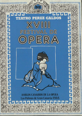 XVIII Festival De Ópera