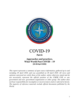 COVID 19 Is Likely to Be Under Control