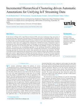 Incremental Hierarchical Clustering Driven Automatic Annotations For