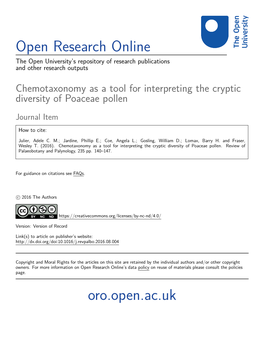 Open Research Online Oro.Open.Ac.Uk