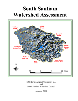 South Santiam Watershed Assessment