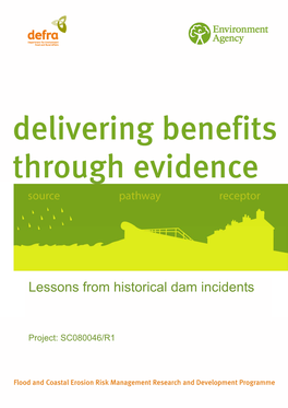 Lessons from Historical Dam Incidents