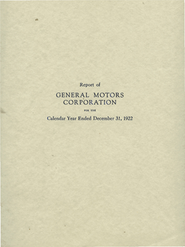 General Motors Corporation