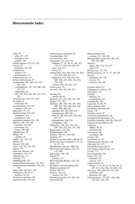 Biosystematic Index