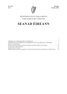 Seanad Éireann