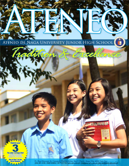 Ateneo De Naga University Junior High School Tradition & Excellence