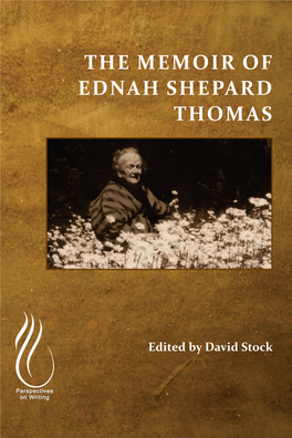 The Memoir of Ednah Shepard Thomas
