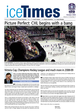 Picture Perfect: CHL Begins with a Bang