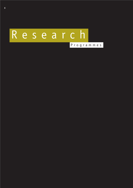 Research Programmes