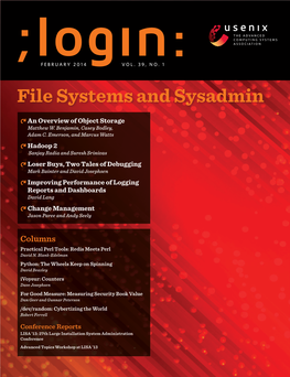 File Systems and Sysadmin