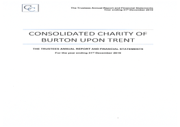 Consolidated Charity of Burton Upon Trent