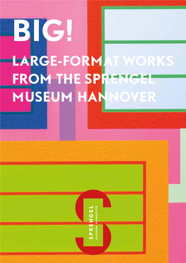 Big! Large-Format Works from the Sprengel Museum Hannover