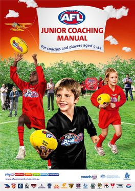 JUNIOR COACHING MANUAL Ag Fo Players Ed 5–1 R Coaches and 2