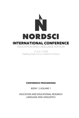 International Conference Education and Language Edition