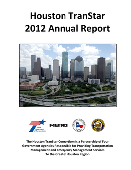 Houston Transtar 2012 Annual Report