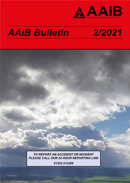 AAIB Bulletin 2/2021