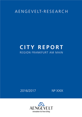 AENGEVELT City Report Region Frankfurt Am Main No XXIX 2016-2017.Pdf