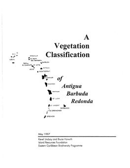 A Vegetation Classification of Antigua-Barbuda-Redonda: Implications for Conservation
