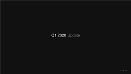 Q3 2019 Update