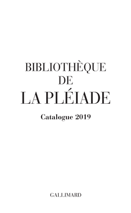 2018 Pleiade France